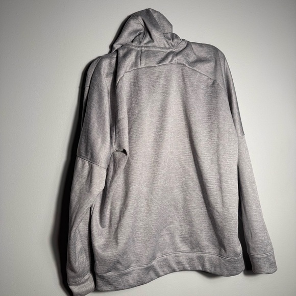 Adidas WNE Basketball unisex Gray Full Zip hoodie two front pockets - Picture 10 of 14